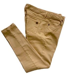 Michael Kors Khaki Skinny Stretch Jeans